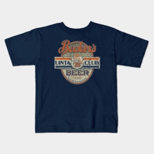 Becker's Uinta Club Beer 1917 Kids T-Shirt